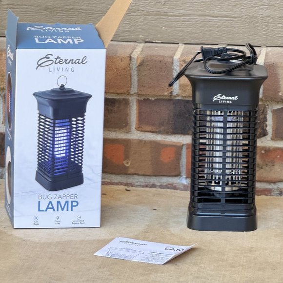 Eternal Living Bug Zapper Lamp NEW - Picture 1 of 4